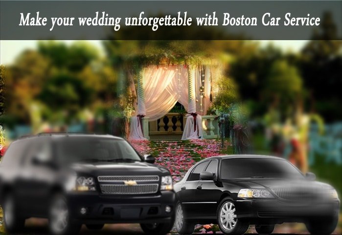 unforgatable wedding woth Boston Car Service