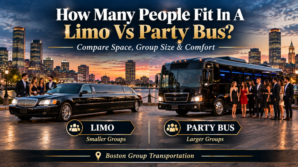 How Many People Fit in a Limo Vs a Party Bus A Group Size Guide