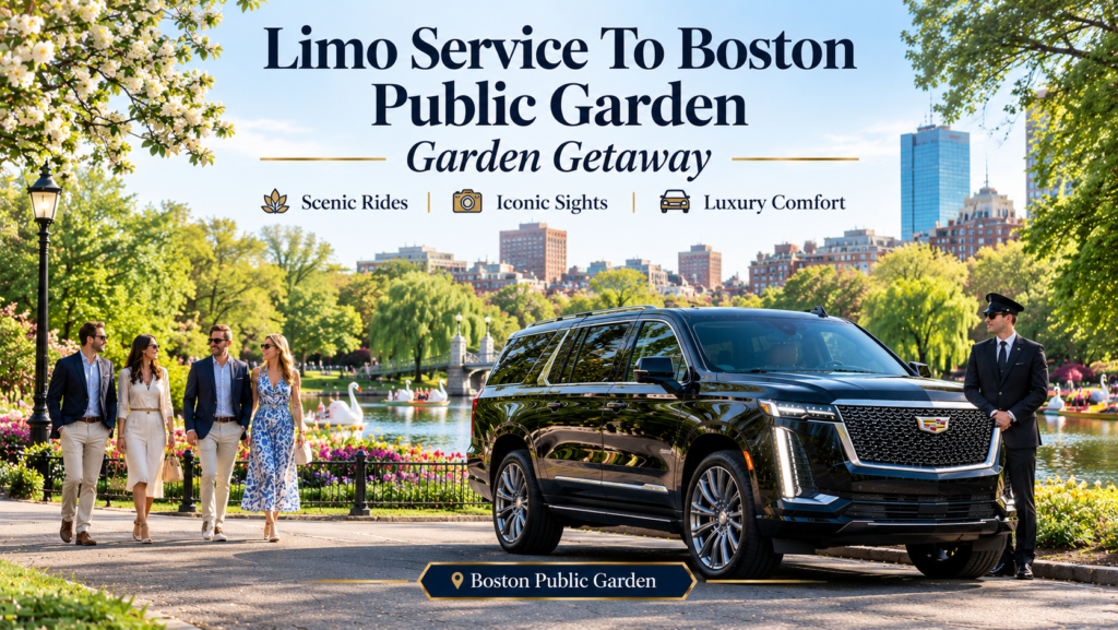 Limo Service To Boston Public Garden