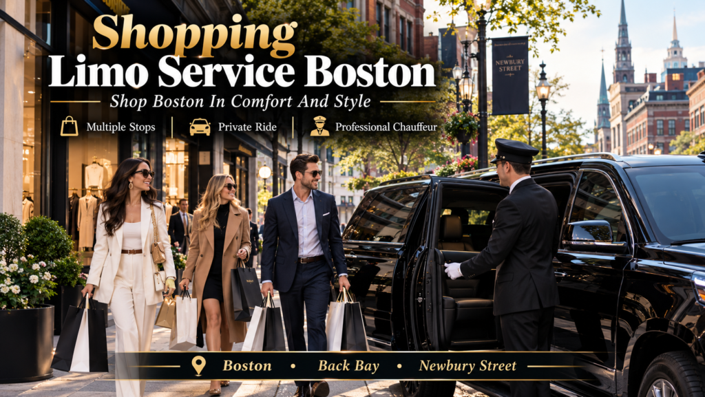 Shopping Limo Service In Boston The Easiest Way To Cover Multiple Districts