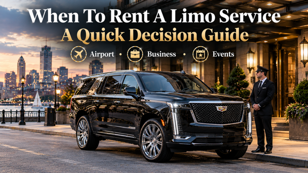 When Should You Actually Rent A Limo Service