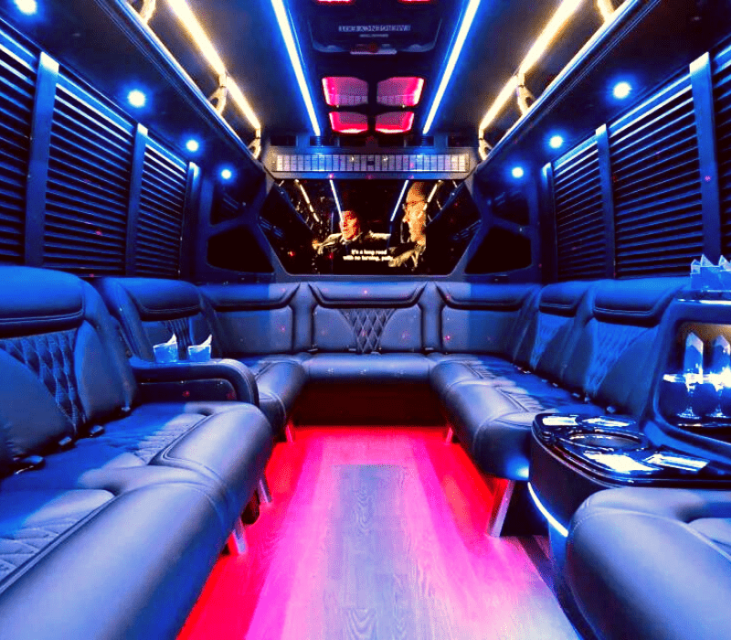 How Long is an E450 Limo Bus?