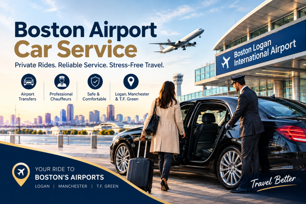 Boston Airport Car Service For Comfortable, Private Airport Transfers